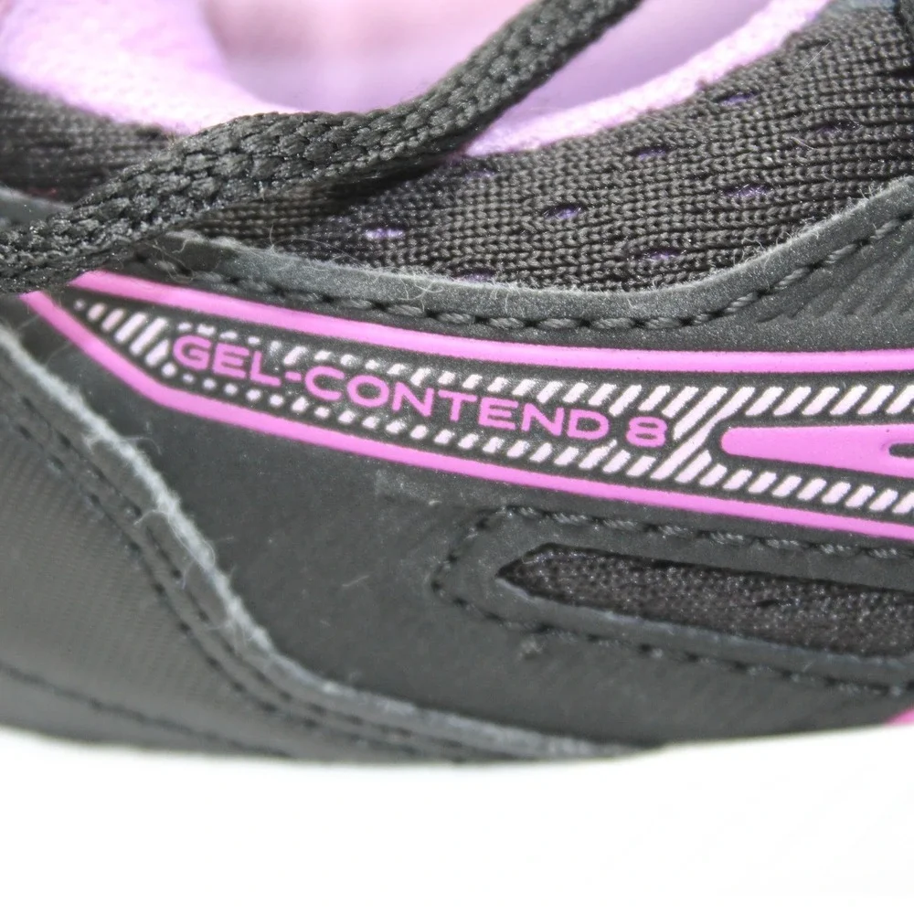 Asics Gel-Contend 8 Womens Running Shoes Black Orchid‎ Purple 1012B320 Size 6.5